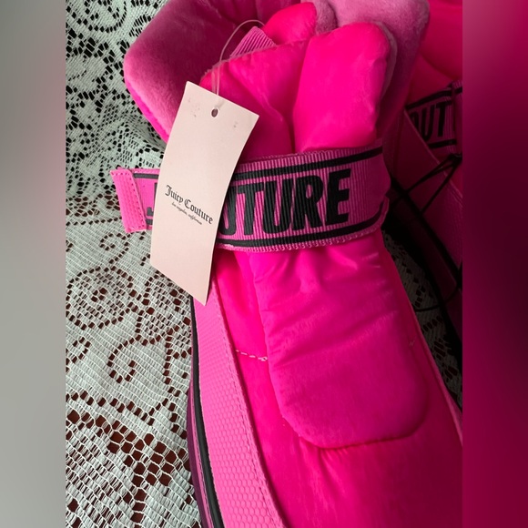 NWT Juicy Couture Veronica Puffer Snow Boots sz 9 moon boot - Picture 7 of 7